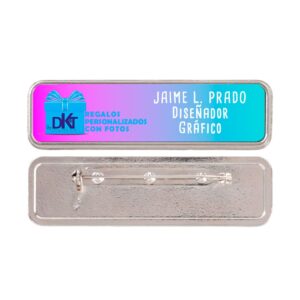 Identificador Metálico personalizado