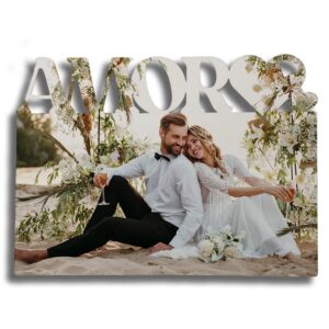 Marco personalizado con foto AMOR horizontal