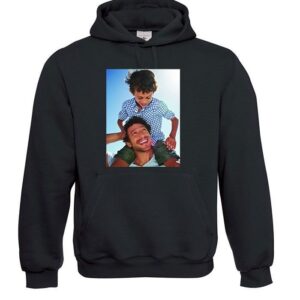 Sudadera personalizada con fotos Colores con capucha 1cara