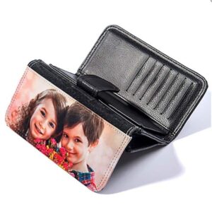 Billetero personalizado con fotos señora lux