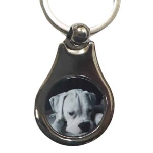 Llavero personalizado con fotos metal redondo