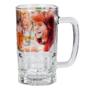 Jarra de Cerveza cristal personalizada con fotos