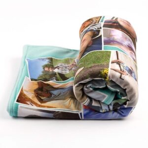 Manta con fotos 150x240