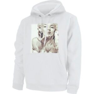 Sudadera personalizada con fotos blanca con capucha 2 caras